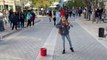 Let Me Love You ( Small Girl ) Violin Street Perform