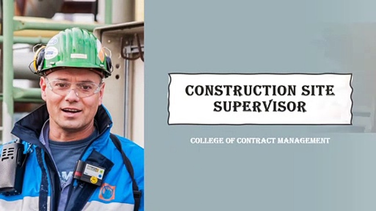 Construction Site Supervisor