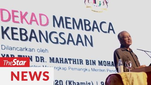 Dr M: Separating fact from fiction biggest challenge when it comes to reading