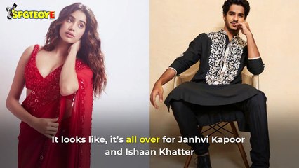 Janhvi Kapoor And Ishaan Khatter Call It Quits Due To Professional Reasons? Reports