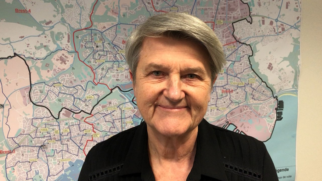 Bernadette Malgorn présente sa liste pour la municipale à Brest
