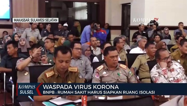 BNPB Himbau Rumah Sakit Siapkan Ruang Isolasi Untuk Pasien Virus Corona