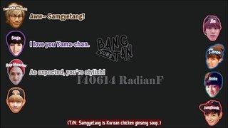 [ENG] 140614 radianF - BTS(방탄소년단)