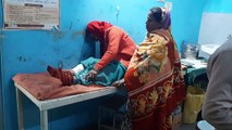 शामली: गंगेरू मार्ग पर दो बाइकों की भिड़ंत में महिला घायल