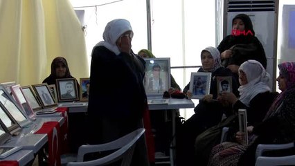 Diyarbakır hdp önündeki eylemde 164'üncü gün