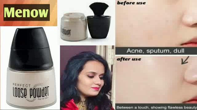 Mn Loose Powder || Menow loose powder honest review || Mn loose powder for all skin type || Lets check product is good or not.