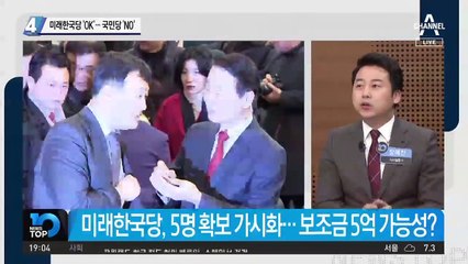 미래한국당 ‘OK’…국민당 ‘NO’