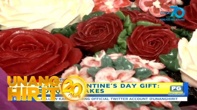 Unang Hirit: 2-in-1 Cake Bouquet Gift for Valentine's Day!
