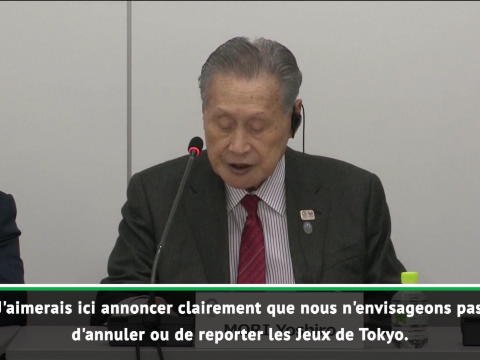 JO 2020 - Ni annulation, ni report en raison du coronavirus