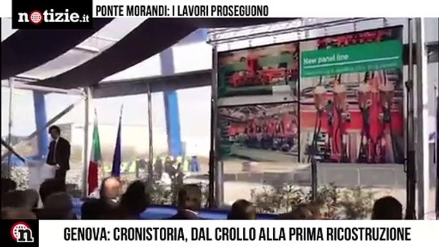 Ponte per Genova, continua il varo della prima trave: cronologia dei lavori | Notizie.it