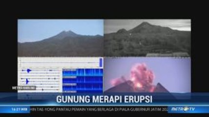 Merapi Kembali Erupsi