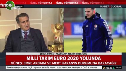 Şenol Güneş: "Oğuzhan Özyakup'un kan değişikliğine ihtiyaç vardı"