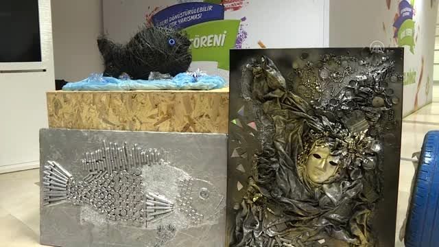 Geri Dönüştürülebilir Atık Yarışması nın ödül töreni yapıldı