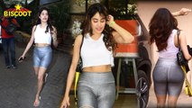 Jhanvi Kapoor SNAPPED with her Trainer Namrata Purohit POST Pilates workout Session!