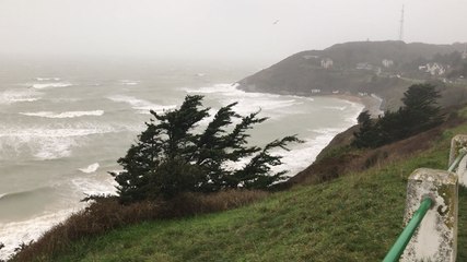 La tempête Inès ça décoiffe ce jeudi à Carteret