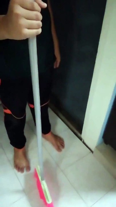 هل يمكنك تنفيذ تحدي المكنسة؟