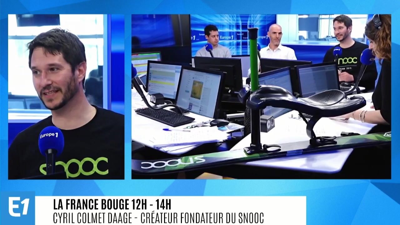 La France bouge : Cyril Colmet Daage, créateur fondateur du Snooc, luge monoski qui permet de découvrir la sensation des sports de glisse