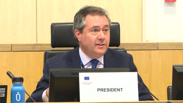 Juan Espadas es nombrado presidente de la Comisión ENVE