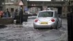 Vehicles stranded as high tide causes flooding in Weymouth, UK