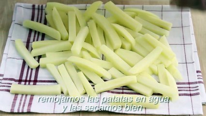 Receta de patatas fritas