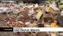 سیلاب ناشی از ریزش شدید باران زندگی در سائوپائولو را مختل کرد