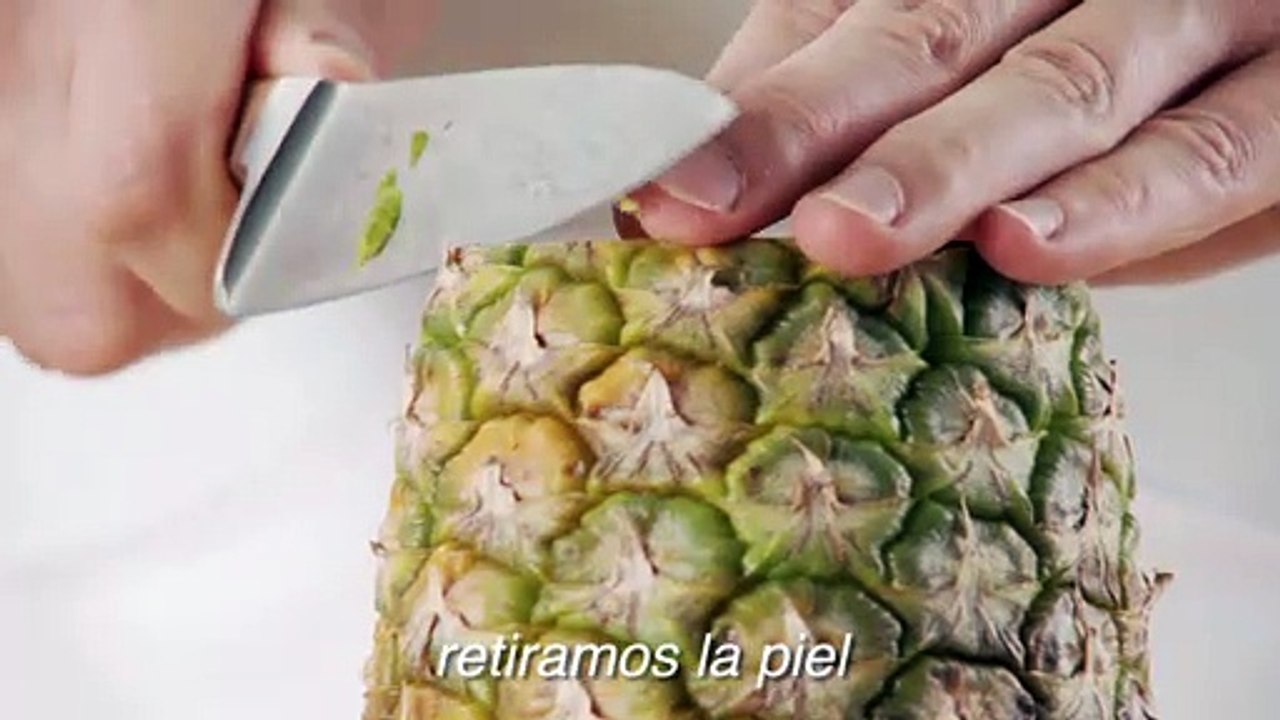 Tutorial de cómo presentar una piña