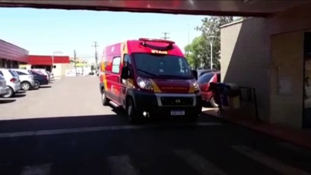 Menino de nove anos é levado à UPA Tancredo após cair em escola