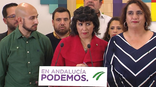 Teresa Rodríguez: Los que estamos haciendo el tonto somos los andaluces