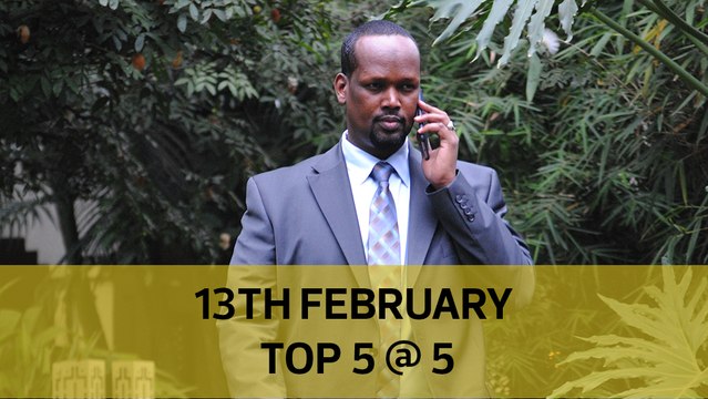 Top 5 @ 5: Matiang'i deportation order, Locusts in Migori, Hair chemicals cancer link