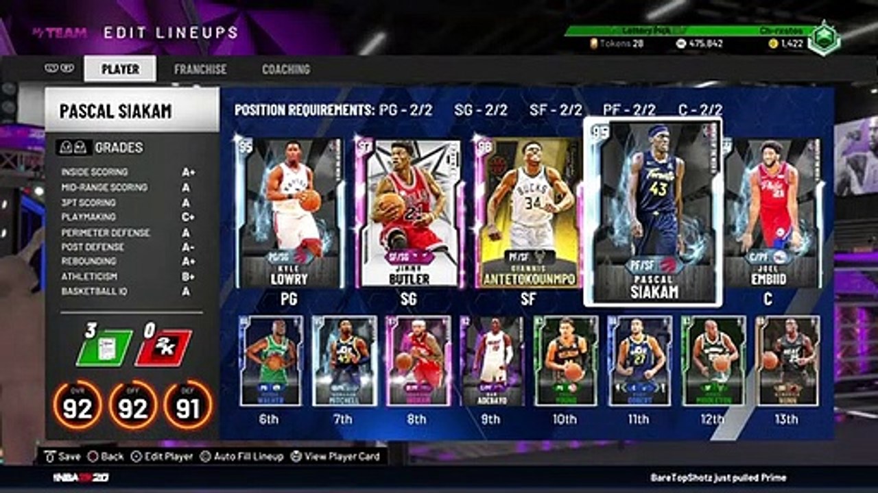 NBA_2K20_TEAM_GIANNIS_Vs_TEAM_LEBRON_ALL_STAR_MATCH_IN_NBA_2K20_MyTEAM_Vs_Afropig