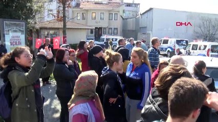 Fatih'te iki katlı binada yangın 2