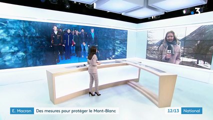 Mont-Blanc : Emmanuel Macron prévoit des mesures pour protéger le massif