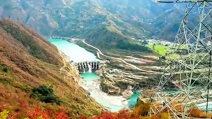 Awesome VIEW of SRINAGAR DAM UTTARAKHAND