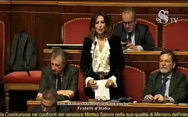 Santanchè- Questo governo usa l-Istituzione del Senato per vendette politiche (1)