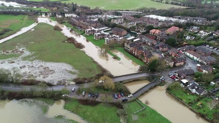 Pulborough hit by flooding as storms batter Sussex