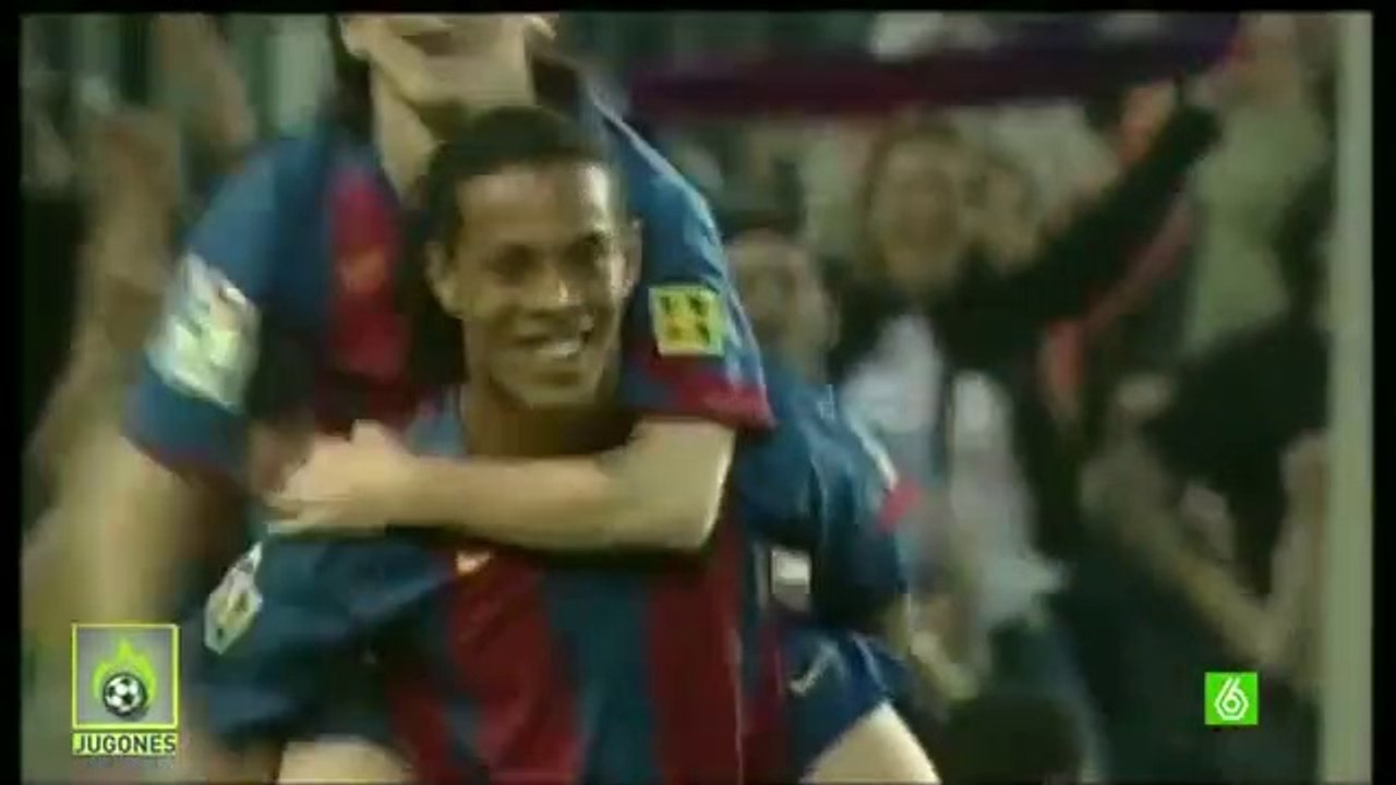 PRIMER GOL LEO MESSI EN FC BARCELONA