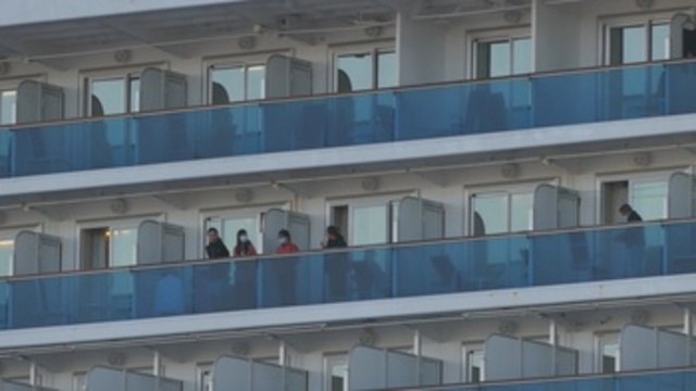 Japón reporta 44 contagios más en crucero y dejará bajar a ciertos negativos
