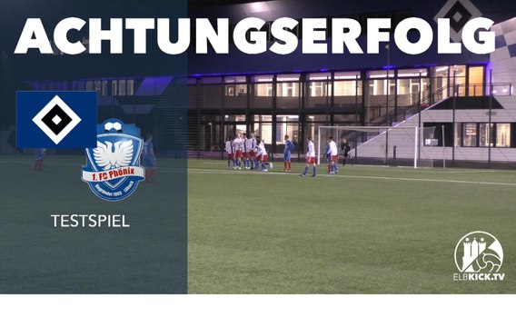 Auch Papa kann dem HSV II nicht zum Sieg verhelfen | Hamburger SV II - 1. FC Phönix Lübeck (Testspiel)