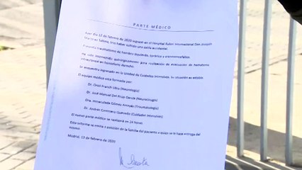 Parte médico de Joaquín Sabina