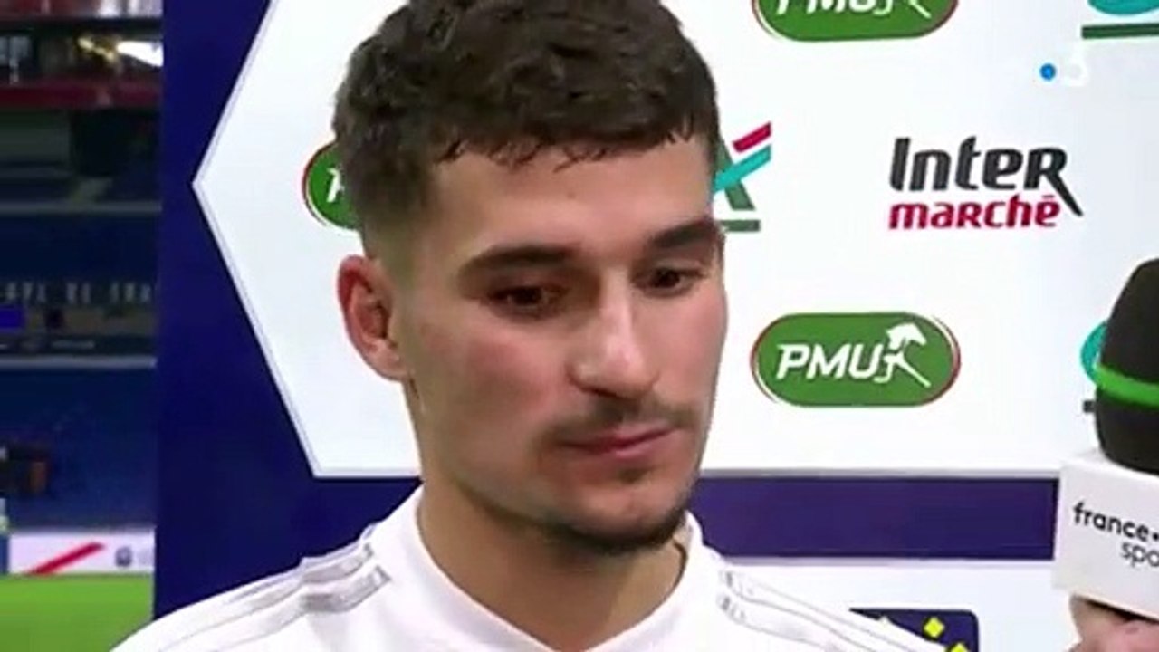 Houssem Aouar: « Je pense que Bertrand Traoré fait pratiquement tout le travail... »