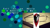 Full Version  Akira 35th Anniversary Box Set Complete