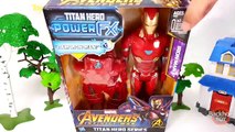 Learn Colors With Animal - Romeo Created The Avengers Clone-! Hulk, Iron man, Thor, Captain America, Spider Man Toys Play