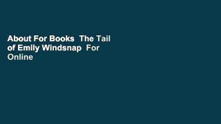 About For Books  The Tail of Emily Windsnap  For Online