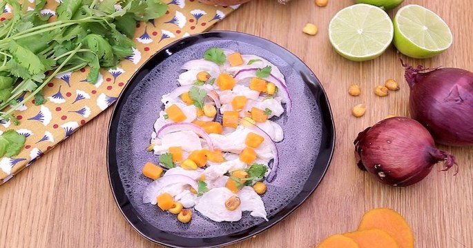 Pour le match France Pérou, jonglez entre le tartare et le ceviche avec nos deux recettes au saumon et au cabillaud !