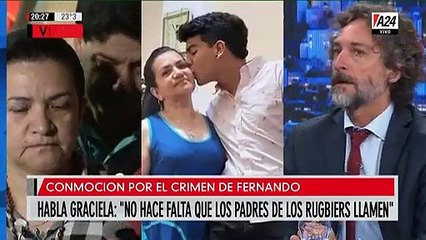 Habla Graciela, la madre de Fernando