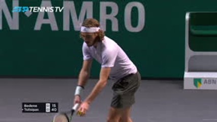 Rotterdam - Tsitsipás éliminé par Bedene dès le 2e tour !