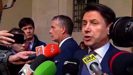 Conte -  Dichiarazioni alla stampa (13.02.20)