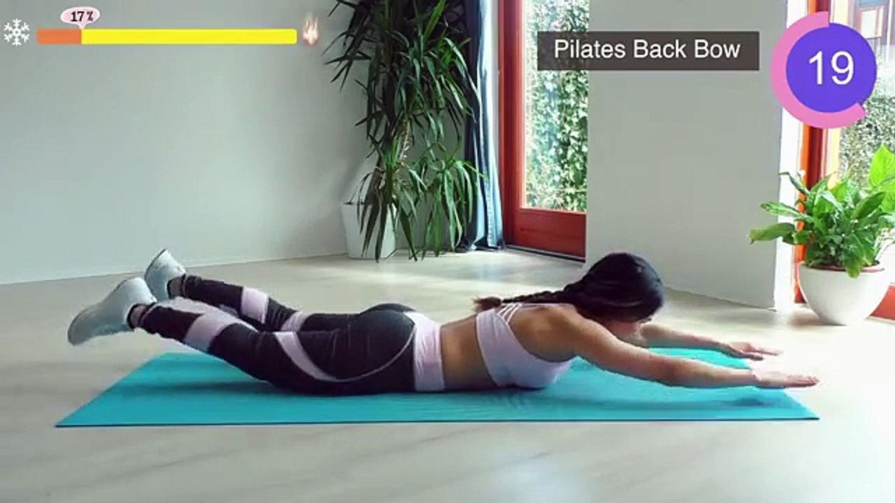 10 min back fat workout