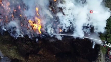 Adana’da fabrika yangını 15 saattir söndürülemedi