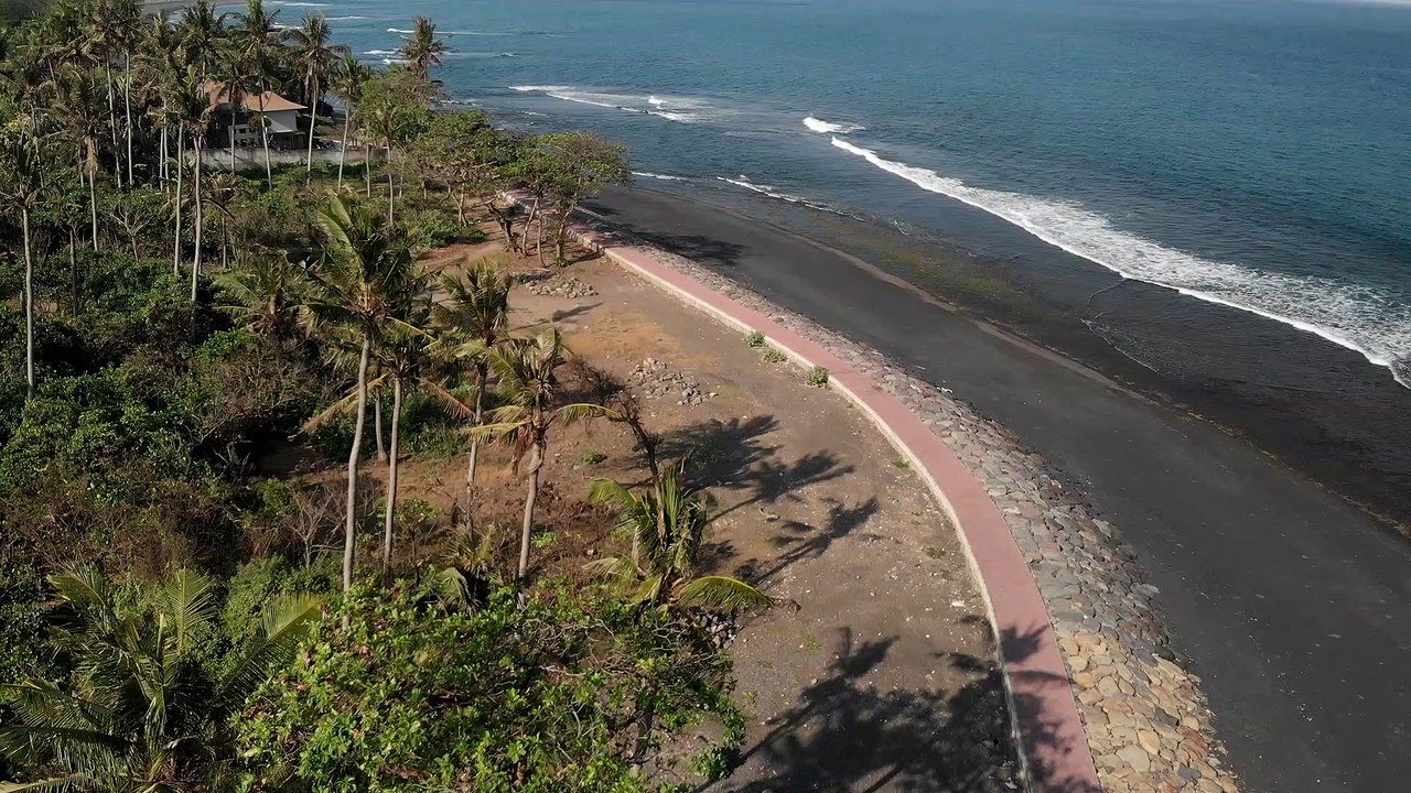 Beach shore at Indonesia